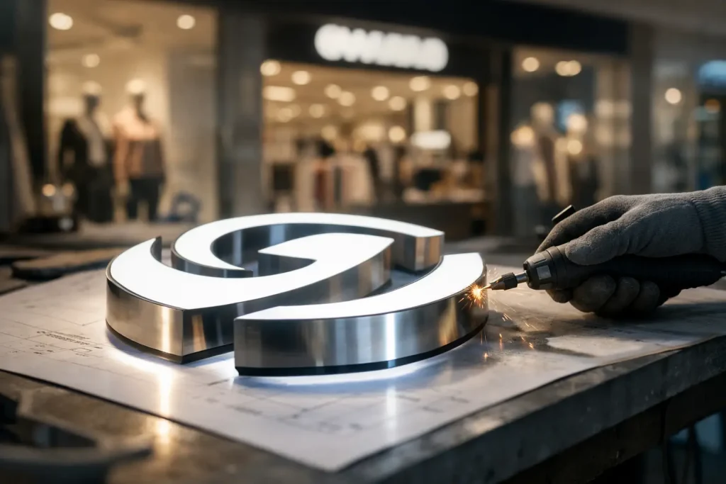 Retail Logo Fabrication That Gets Noticed